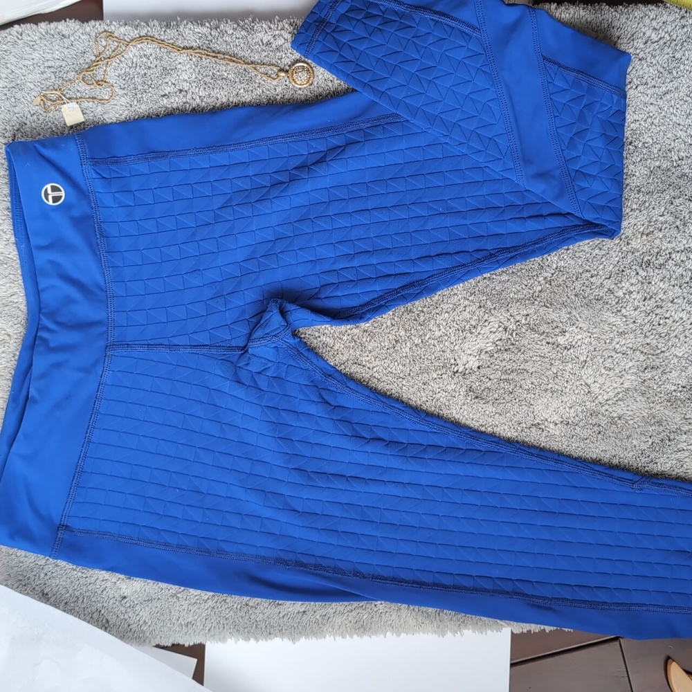 Trina Turk Royal Blue Leggings Large Size 10 Medium Offers Welcome